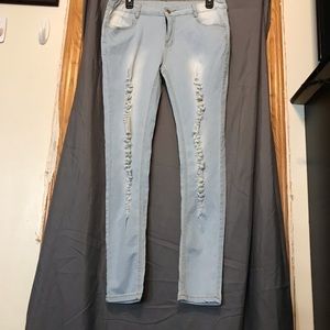 🔷🔹Light Washed Blue Skinny Jeans 🔹🔷